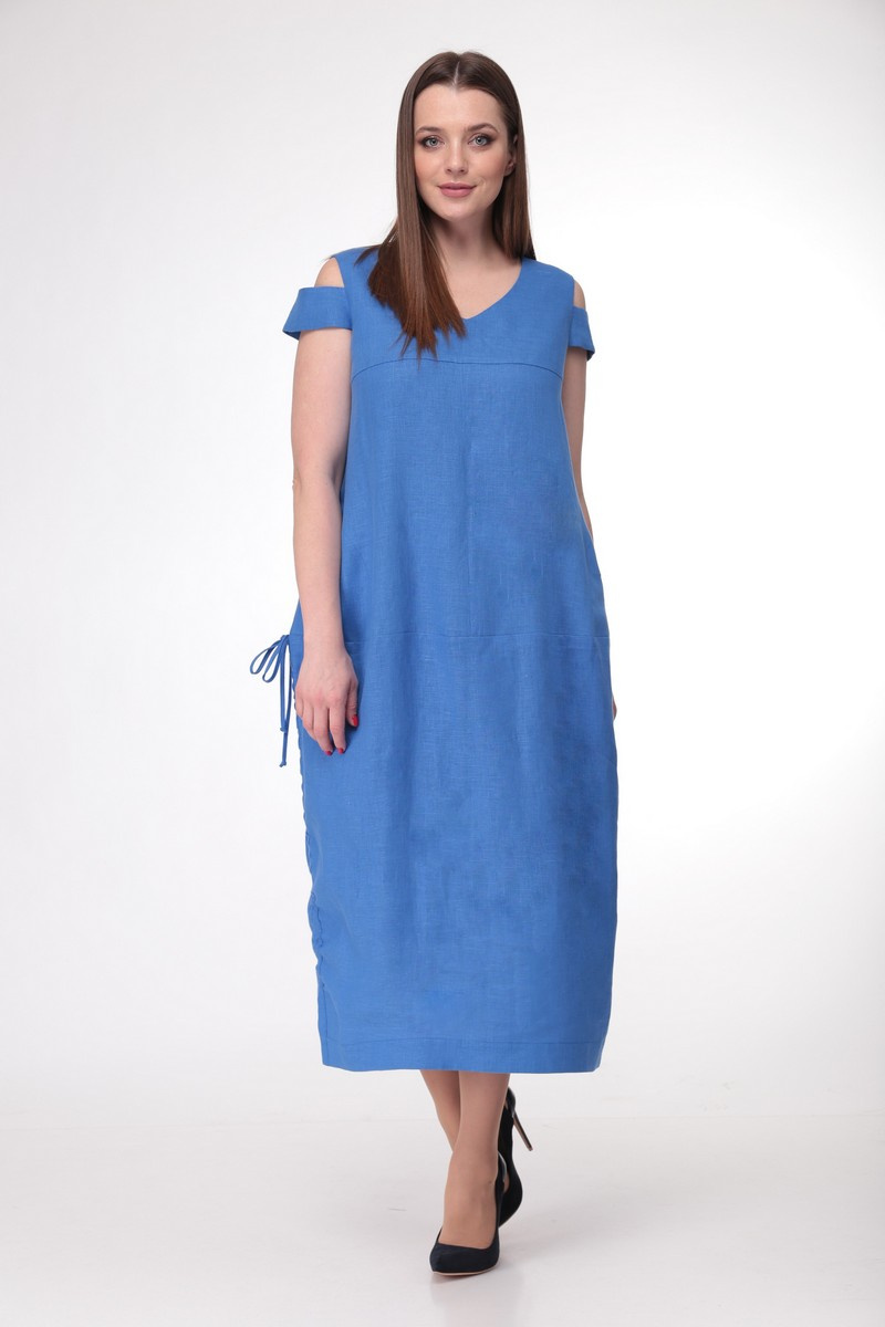 Платье MALI 478 голубой