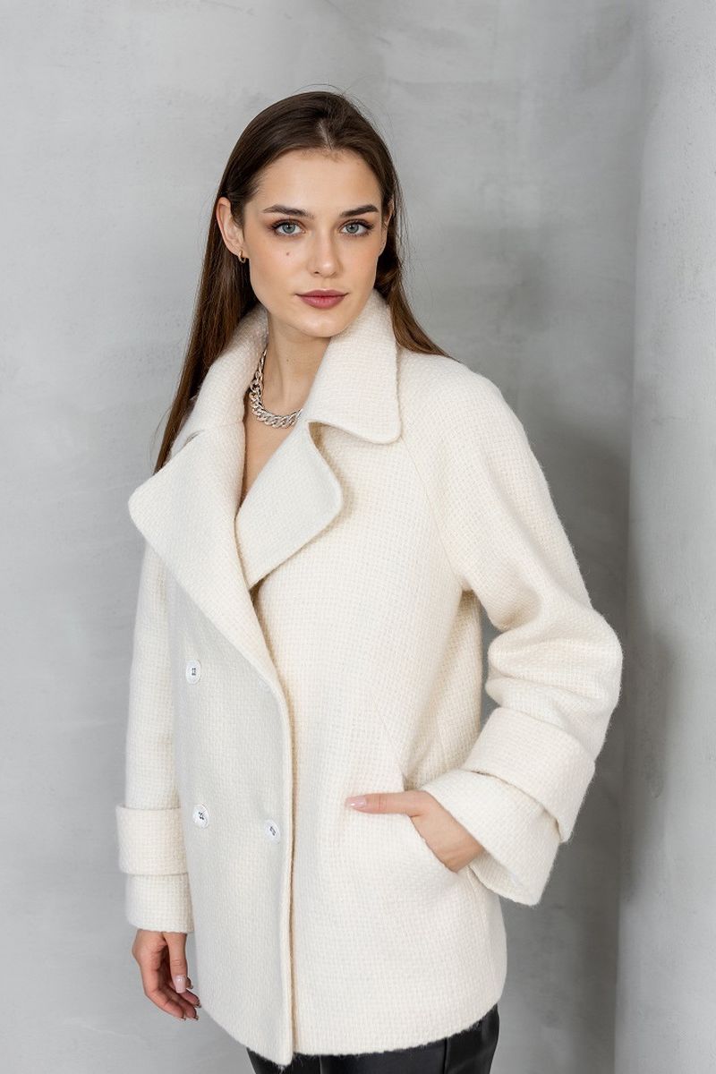 Женское пальто Atelero 1041 молочный