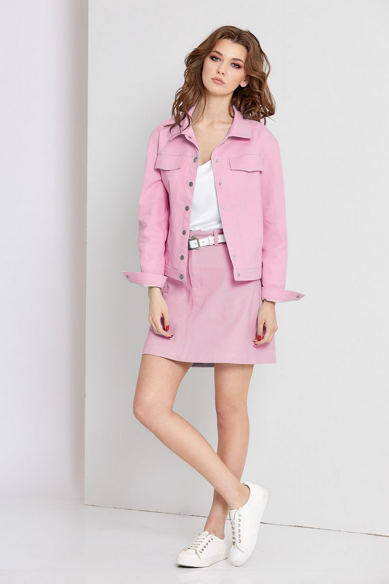 Женская куртка EOLA 1668 розовый