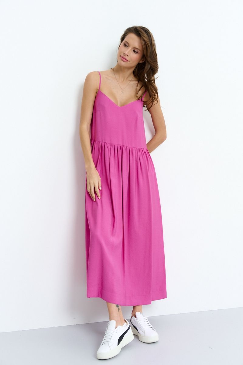 Платья Luitui R1060 розовый