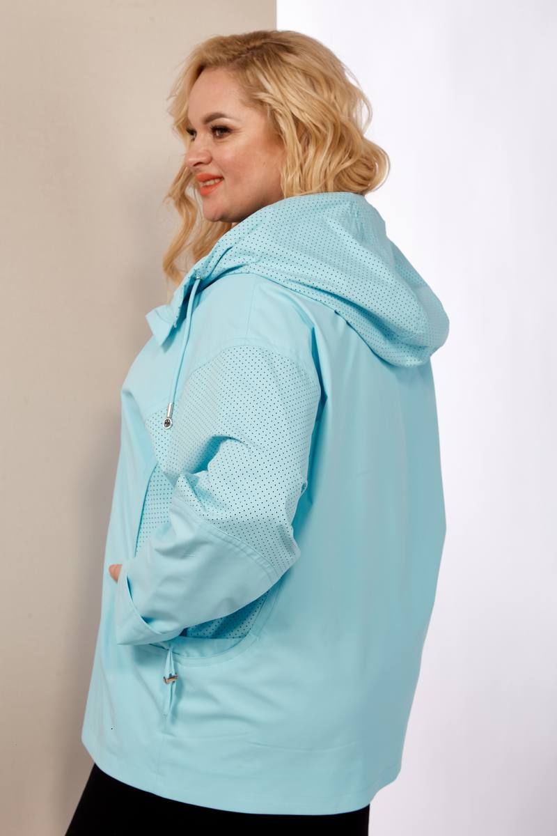 Женская куртка Shetti 2115 голубой