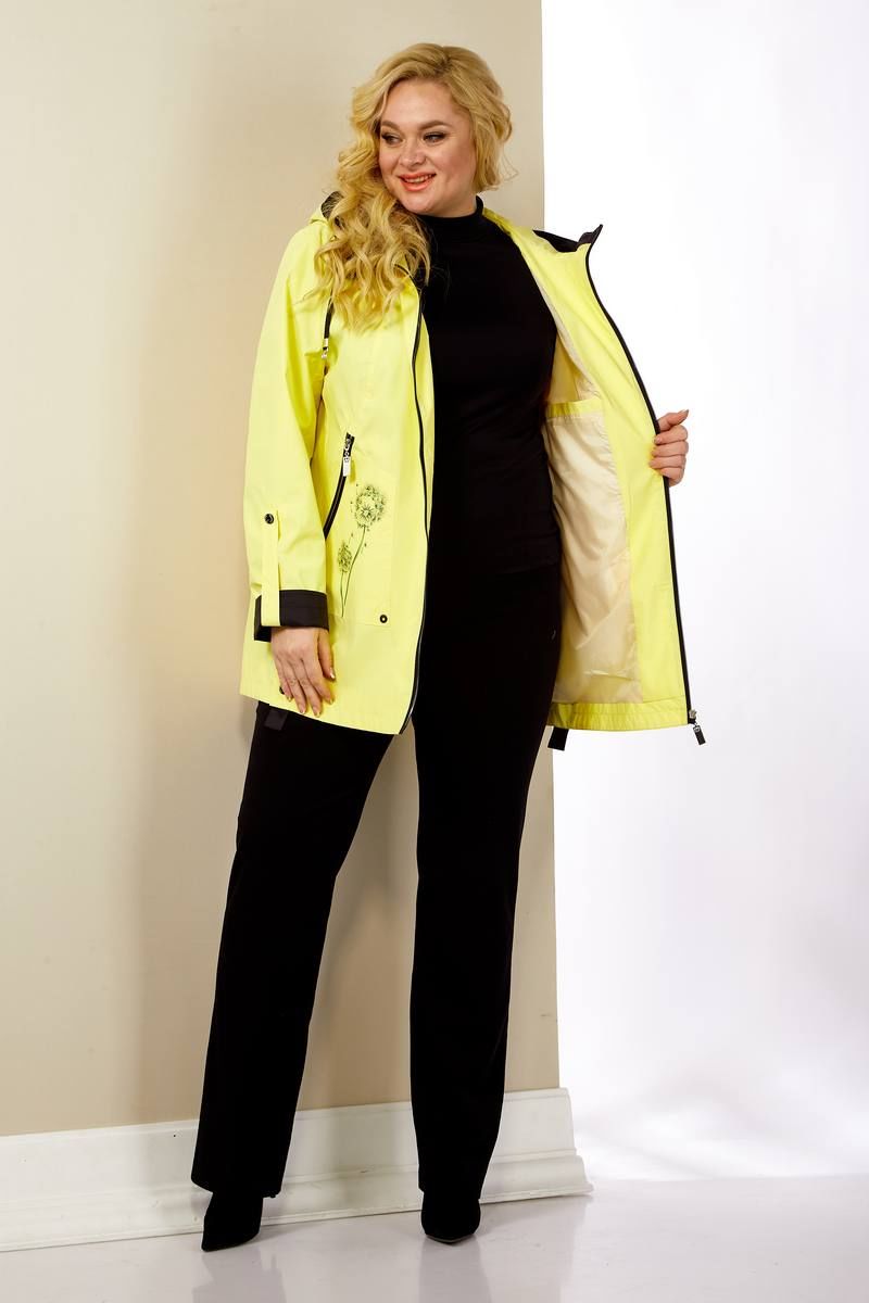 Женская куртка Shetti 2116 желтый