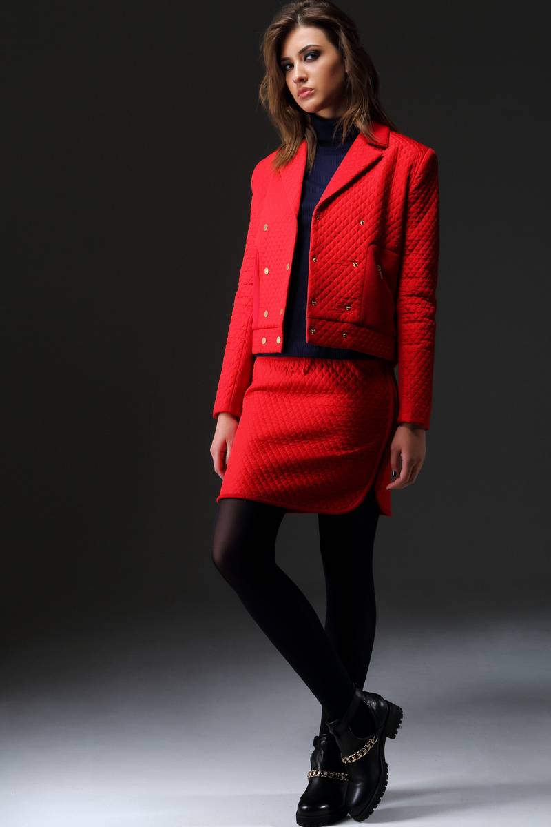 Женская куртка Nova Line 1631 красный