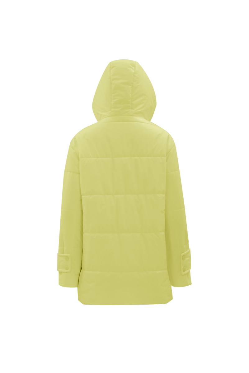 Женская куртка Elema 4-12102-1-164 лимонный