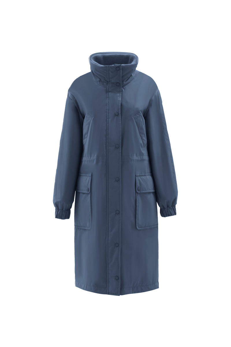 Женское пальто Elema 5-12068-1-170 синий