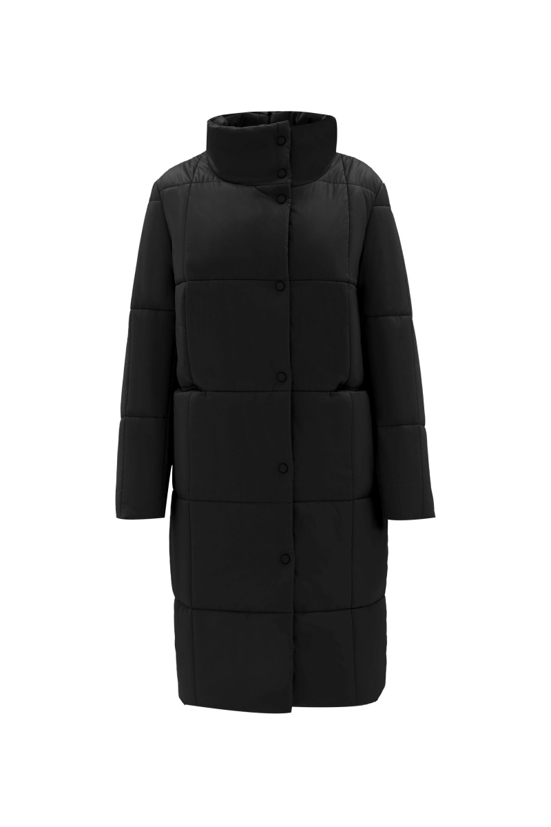 Женское пальто Elema 5-12339-1-170 чёрный