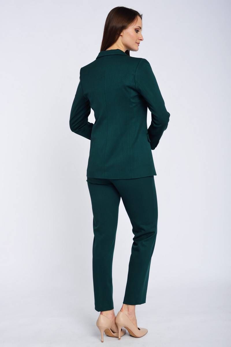 Брючный костюм Domna 16063 темно-зеленый(170)