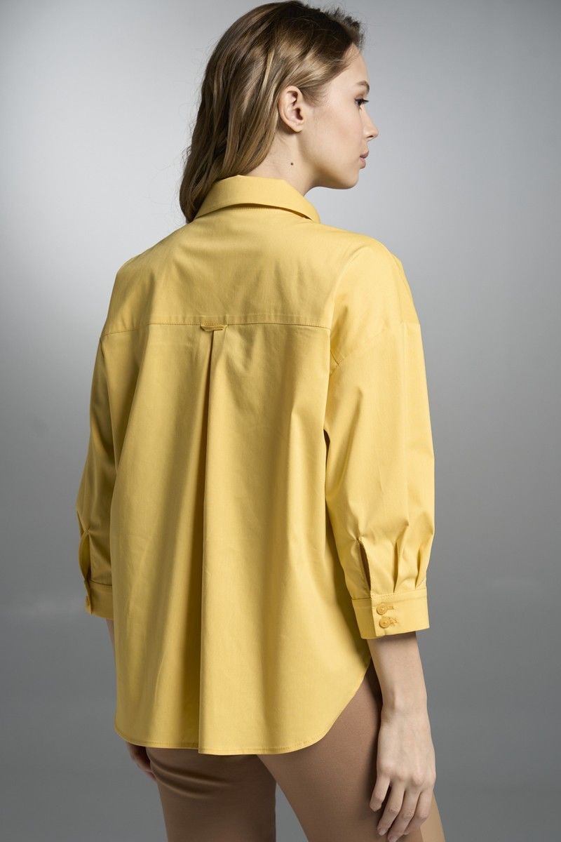 Блузы VI ORO VR-1023 желтый