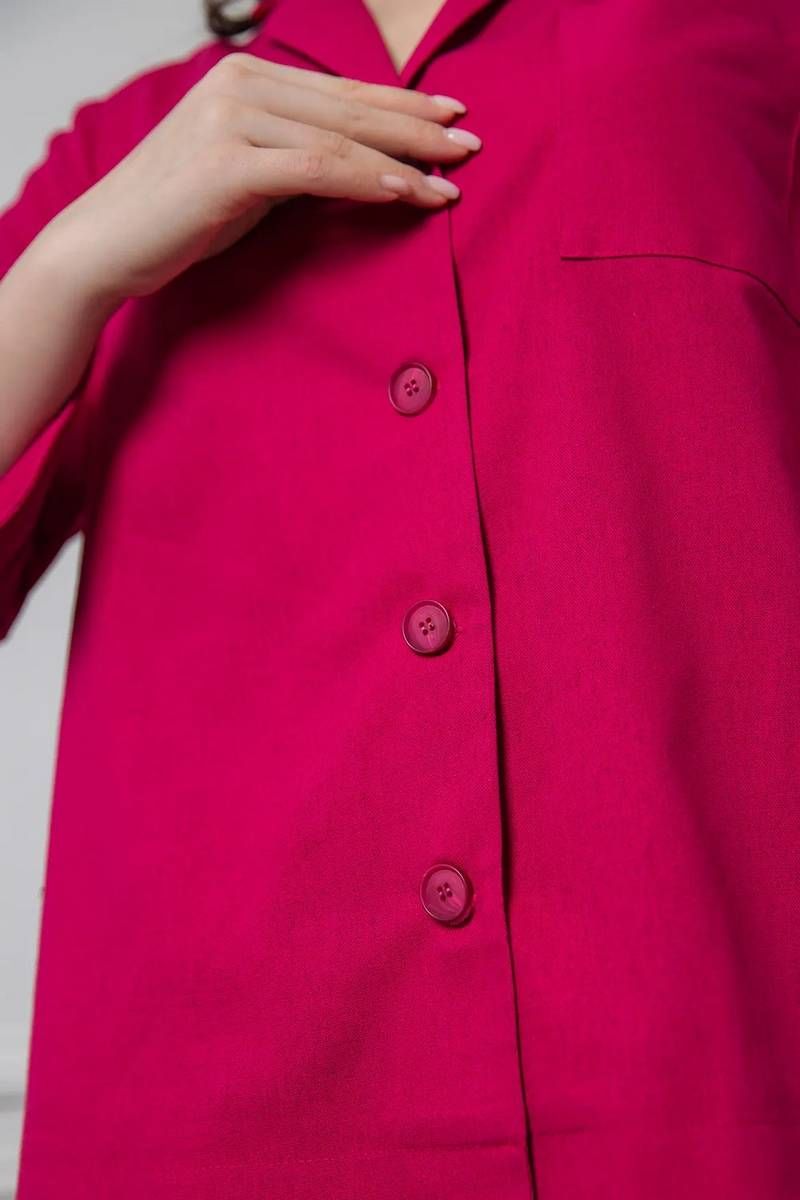 Брючный костюм Daloria 9193 ярко-розовый