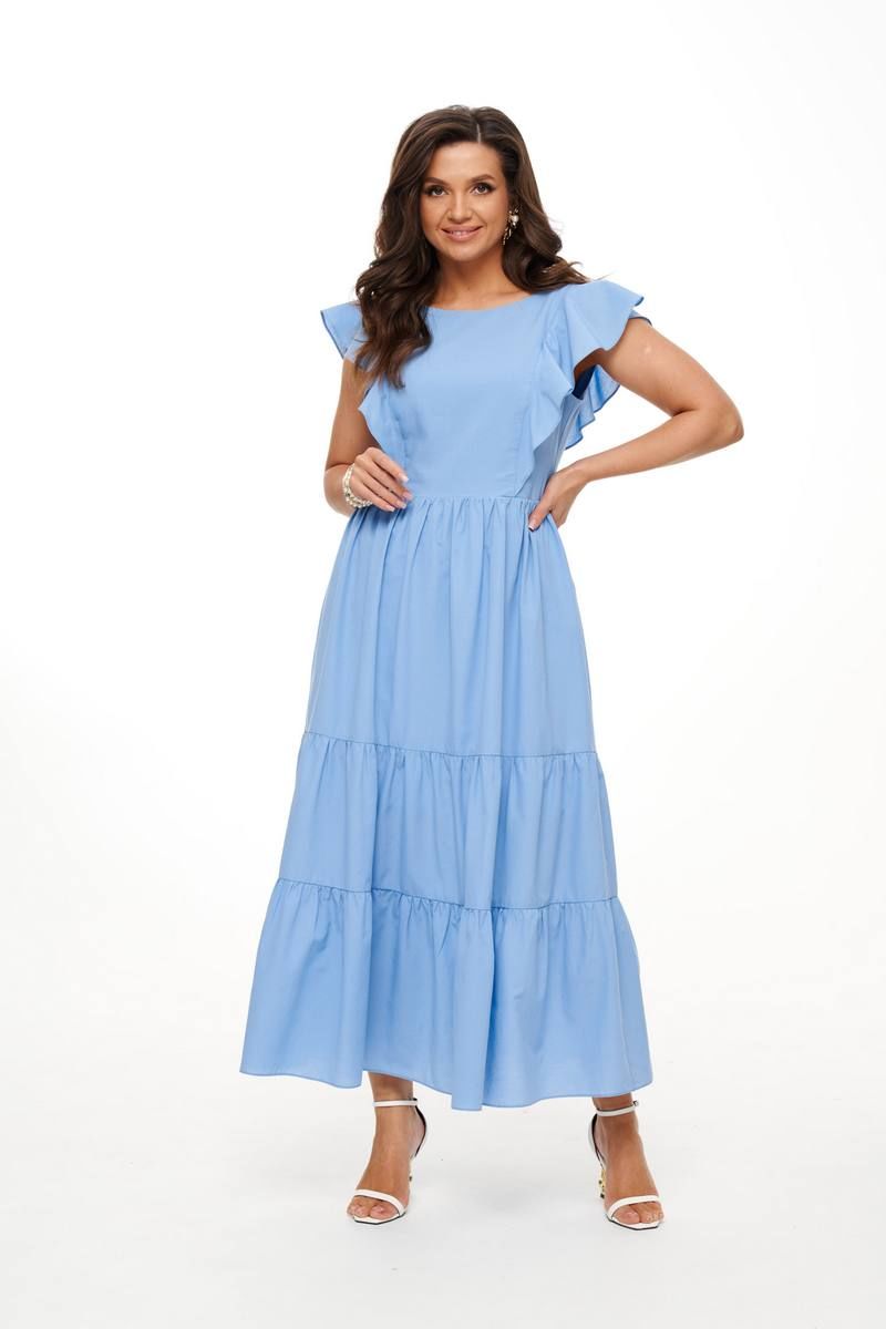 Платья Beautiful&Free 6033 голубой