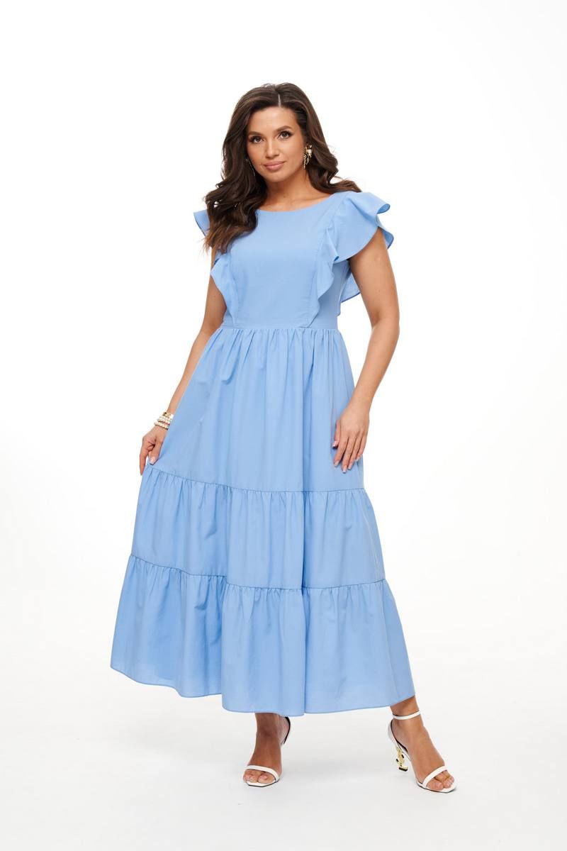 Платья Beautiful&Free 6033 голубой