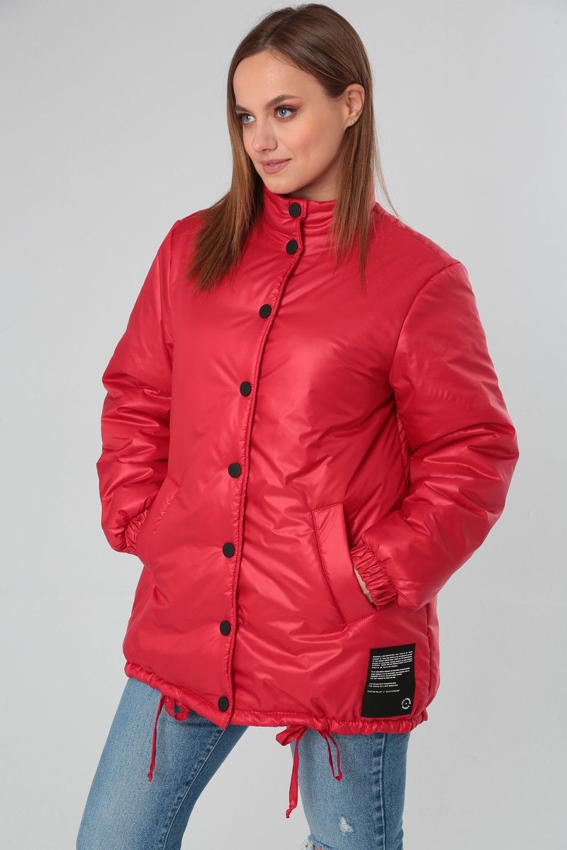 Женская куртка Modema м.1044/2 красный