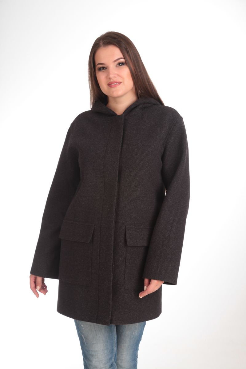 Женское пальто Диомант 1094 темно-серый