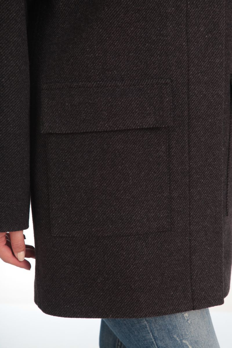 Женское пальто Диомант 1094 темно-серый