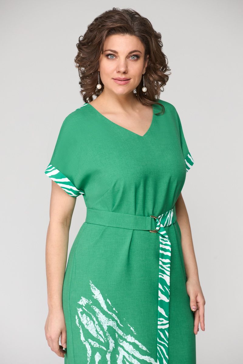 Платья Мишель стиль 1114 зеленый