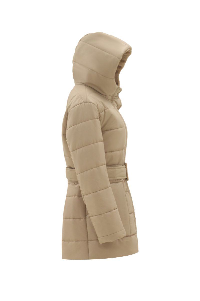 Женская куртка Elema 4-12189-1-164 бежевый
