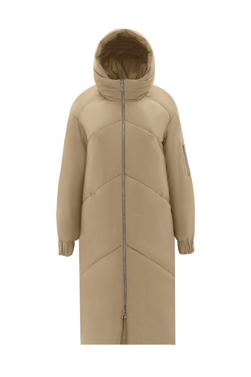 Женское пальто Elema 5-12025-1-164 бежевый