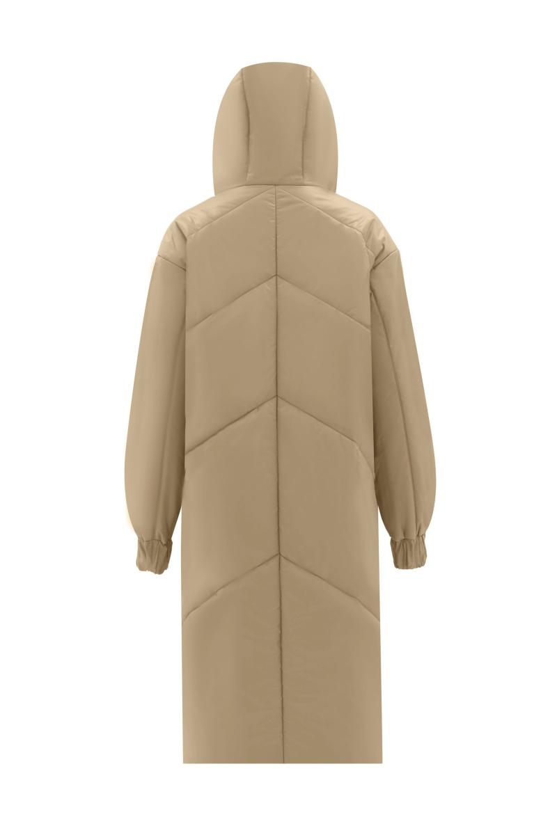 Женское пальто Elema 5-12025-1-164 бежевый