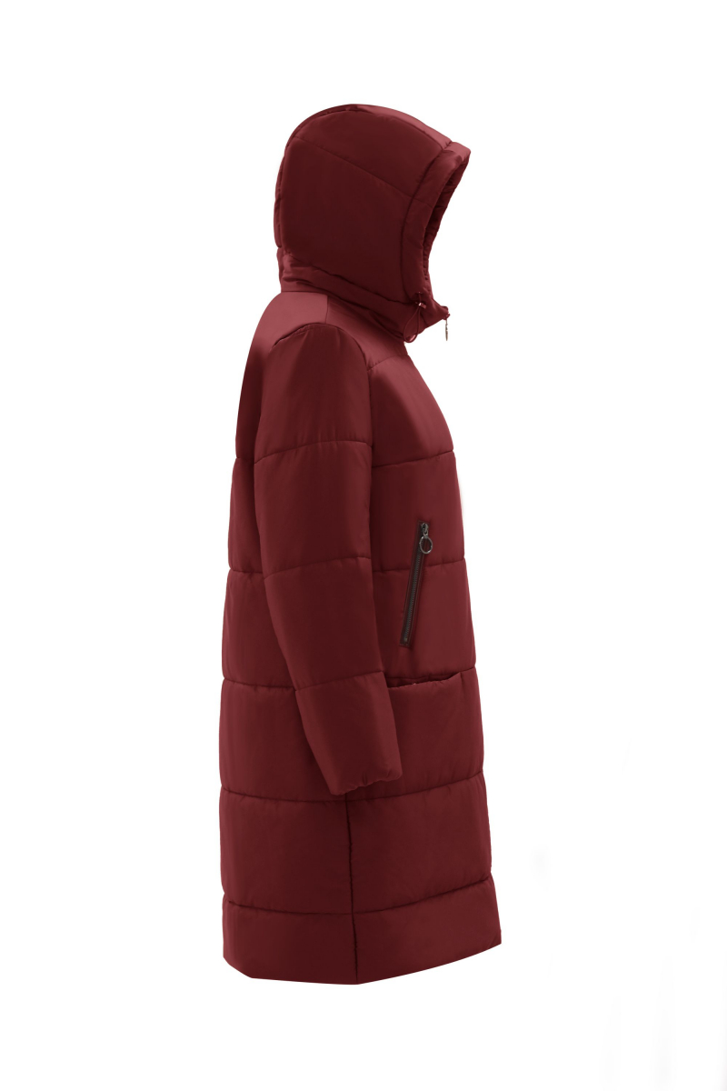 Женское пальто Elema 5-12382-1-170 бордо