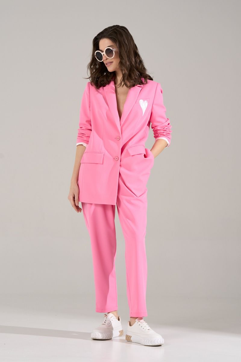 Брючный костюм RINKA 1130 розовый