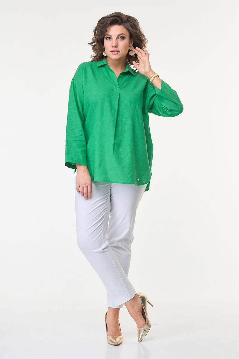 Блузы Ollsy 2070 зелень