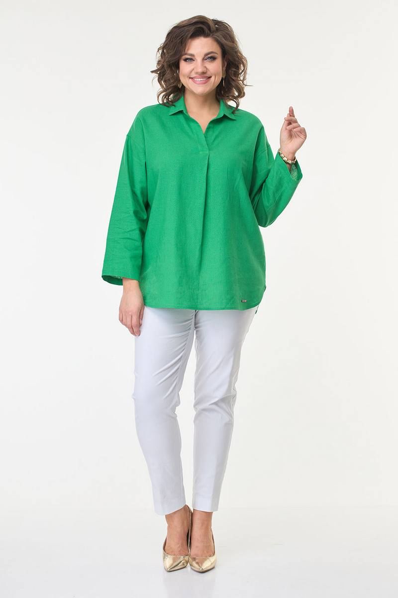 Блузы Ollsy 2070 зелень