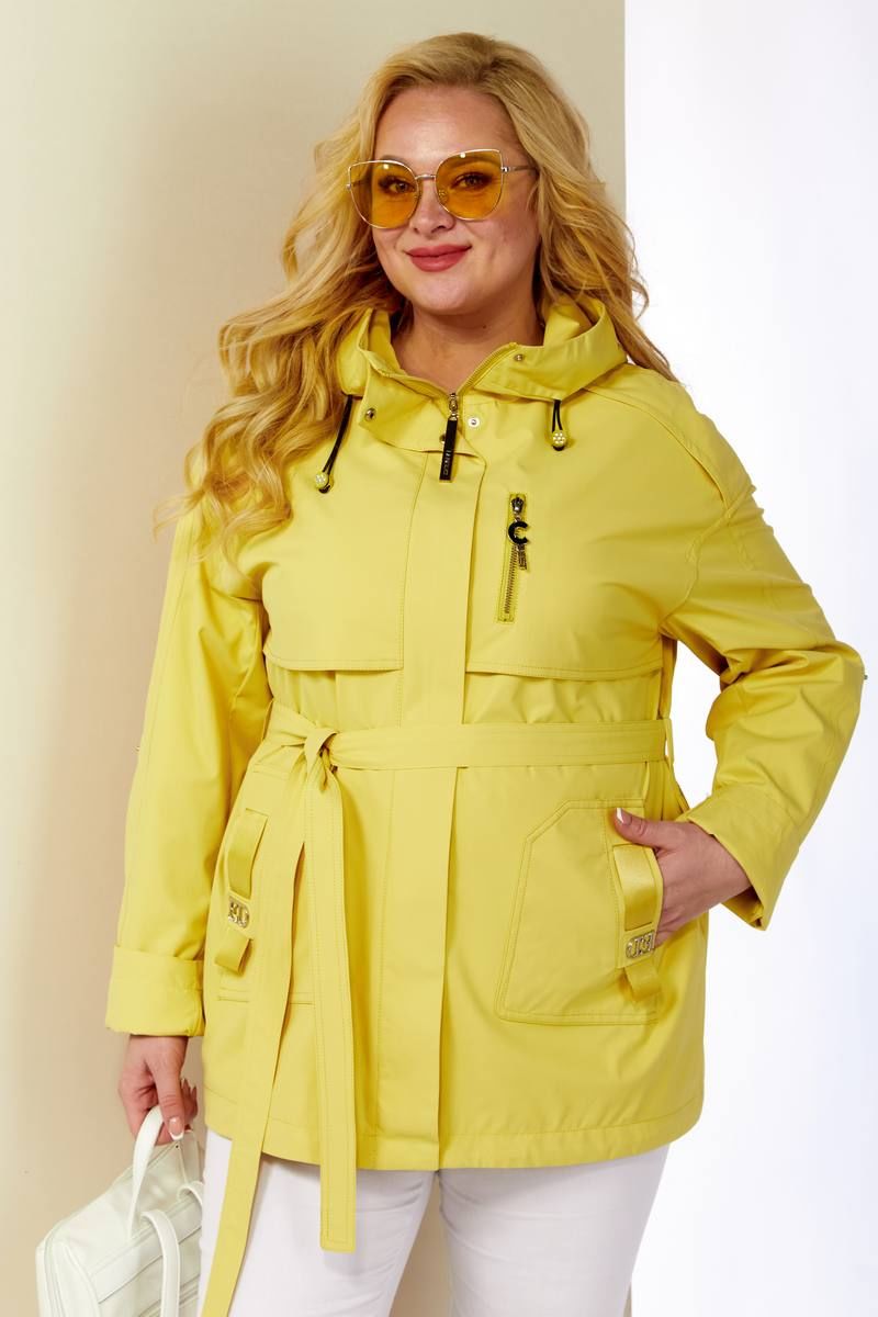 Женская куртка Shetti 2122 желтый