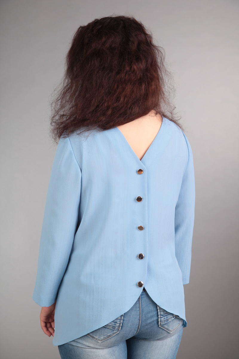 Блузы VIA-Mod 337 голубой