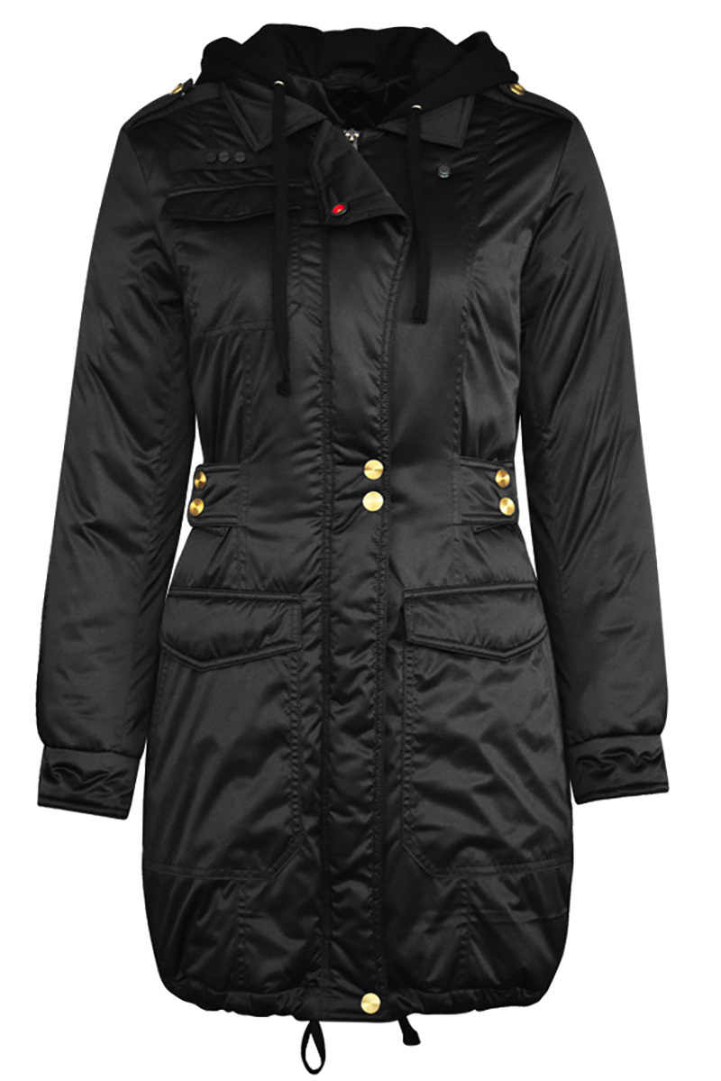 Женское пальто Lakbi 31618 черный