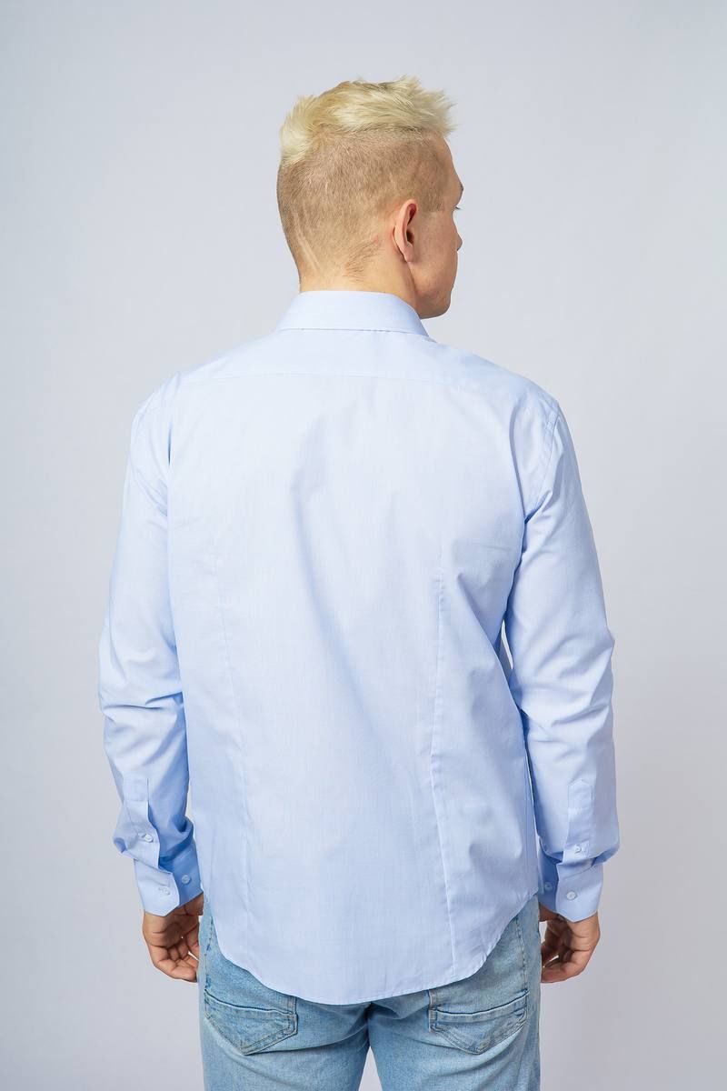 Рубашки с длинным рукавом Nadex 01-047411/203-23_170-176 светло-голубой