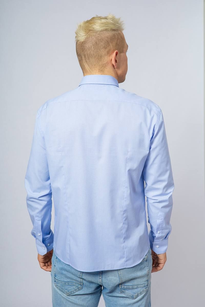 Рубашки с длинным рукавом Nadex 01-048711/403-22_170-176 бело-голубой
