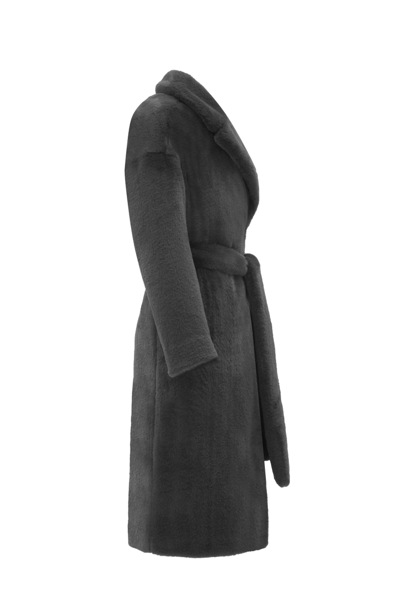 Женское пальто Elema 1-13055-1-170 тёмно-серый