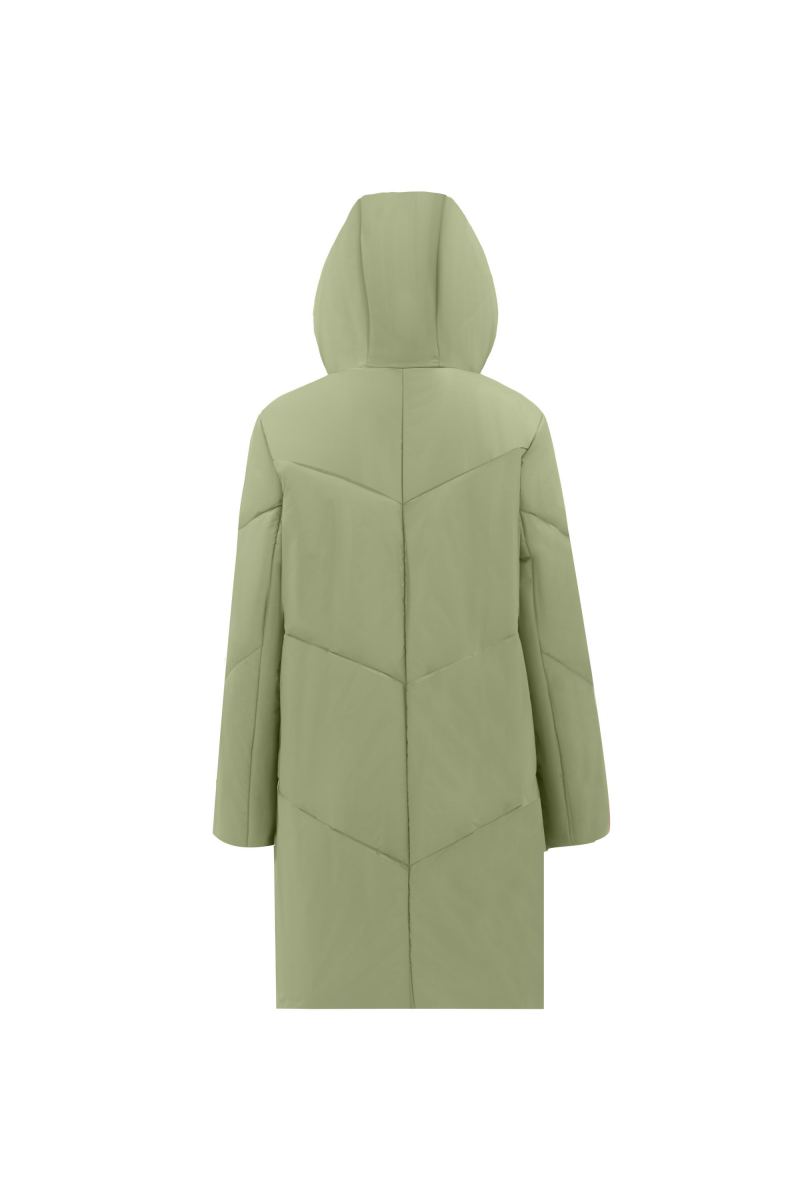 Женское пальто Elema 5-12337-1-170 полынь