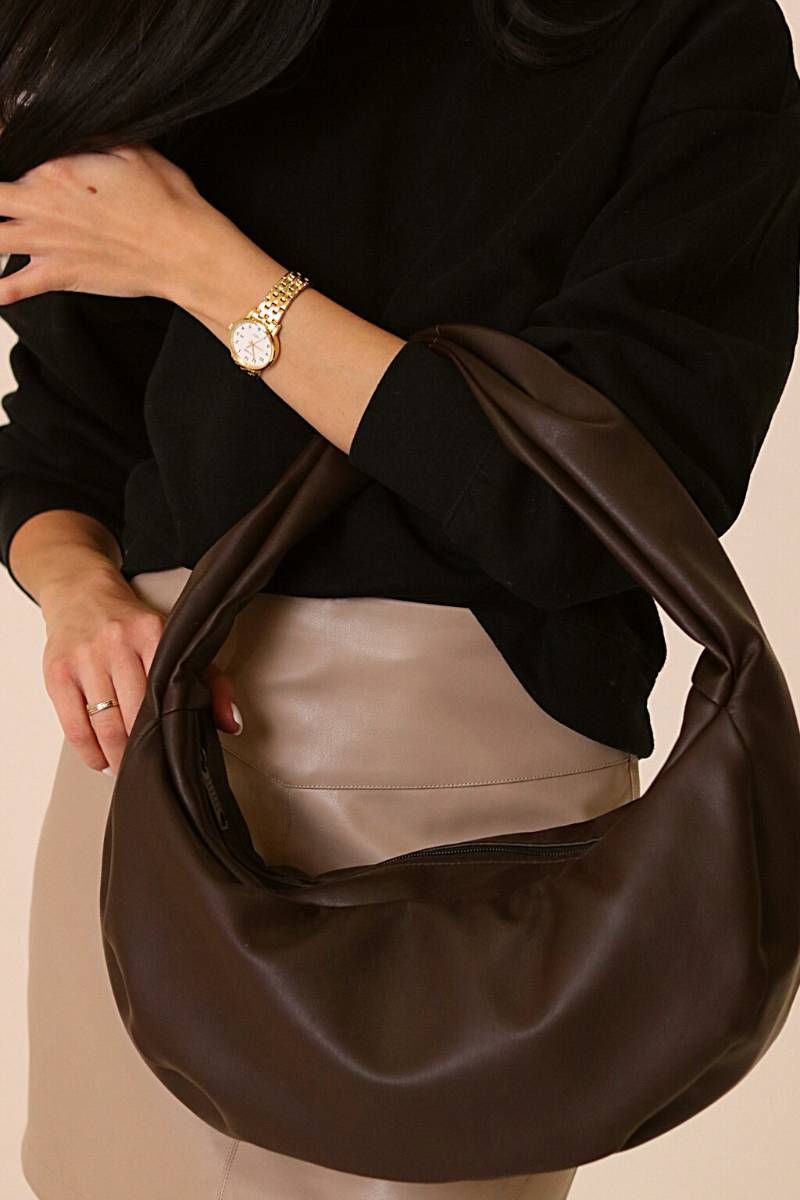 Женская сумка MT.Style HOBO brown2