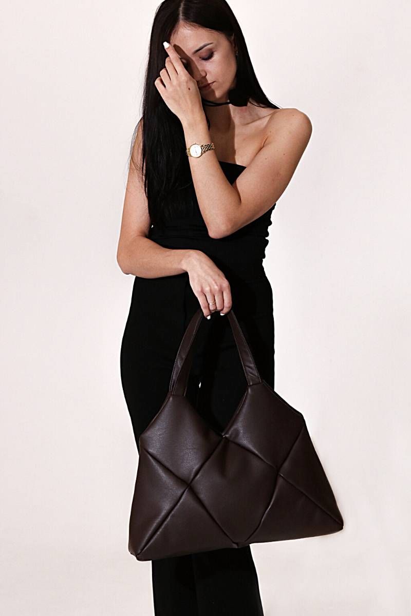 Женская сумка MT.Style ROMB2 brown