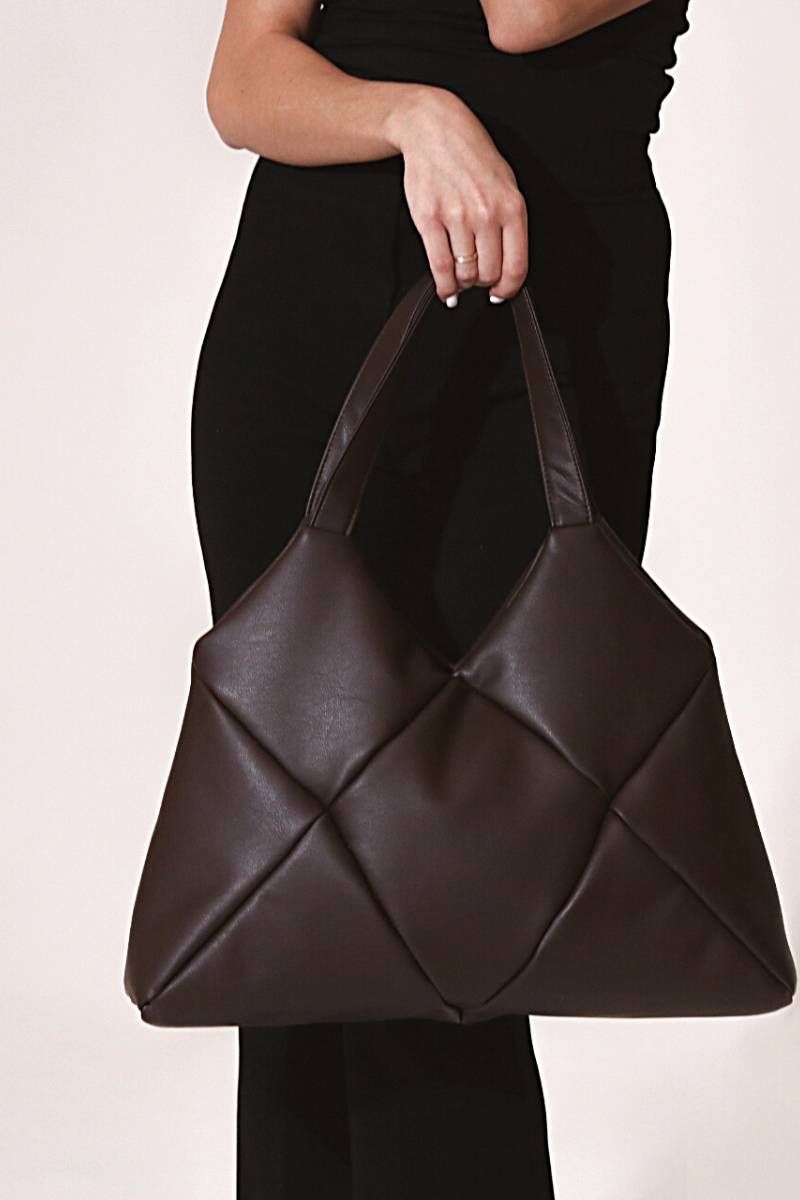 Женская сумка MT.Style ROMB2 brown