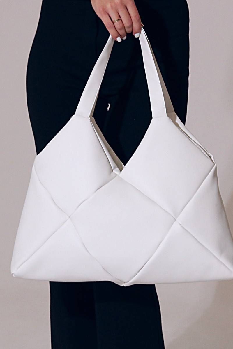 Женская сумка MT.Style ROMB2 white
