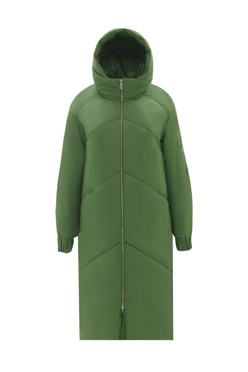 Женское пальто Elema 5-12025-1-170 зелёный