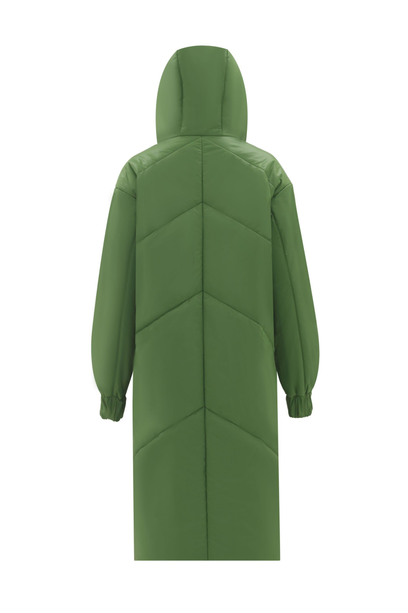 Женское пальто Elema 5-12025-1-170 зелёный