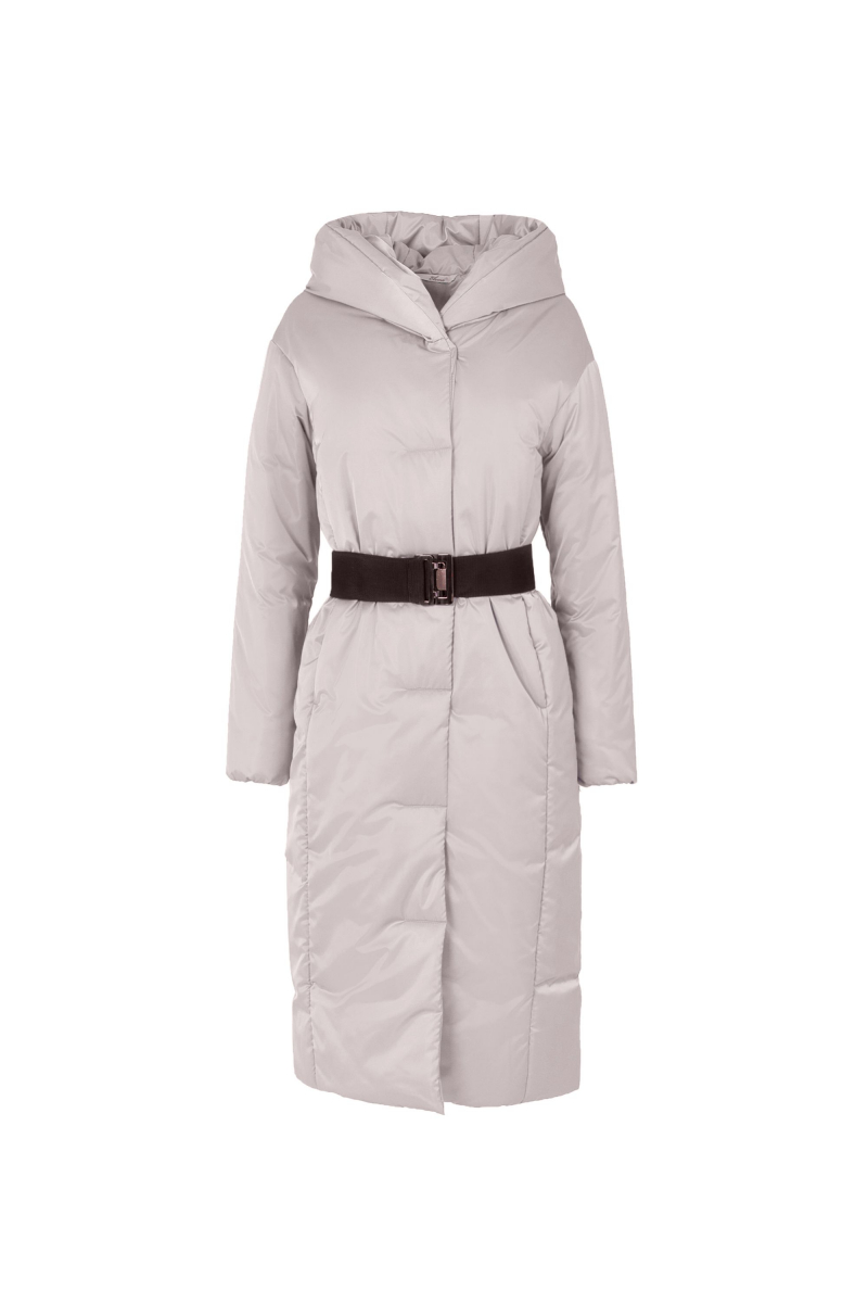 Женское пальто Elema 5-13056-1-164 светло-серый