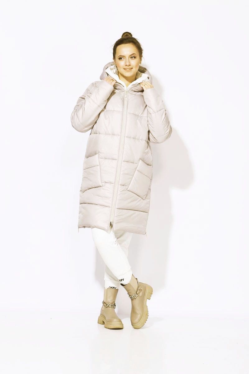 Женское пальто TAiER 1000 жемчуг