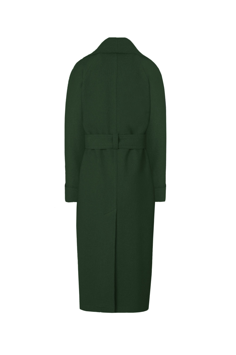 Женское пальто Elema 1-12466-1-170 зелёный
