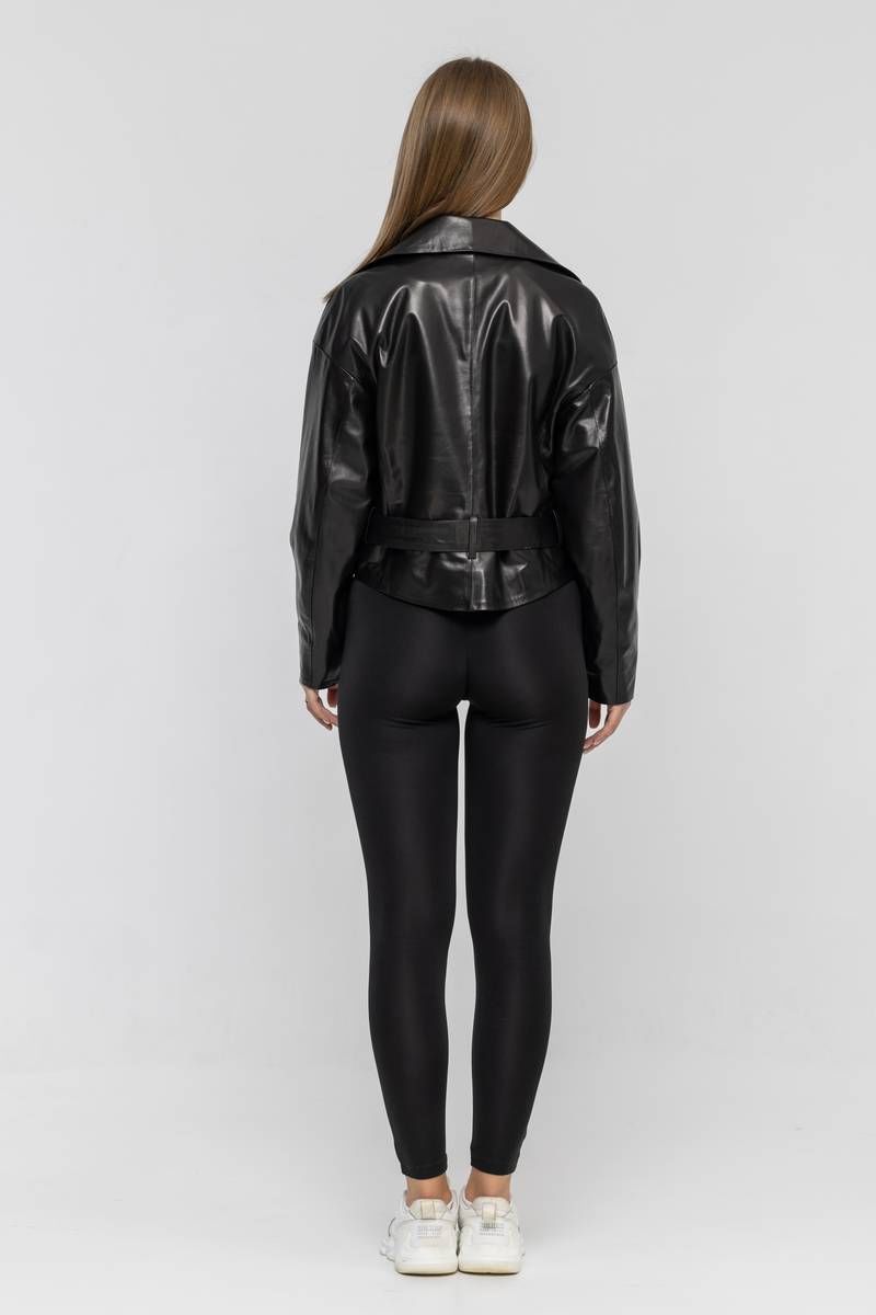 Женская куртка InterFino 97-2022 чёрный