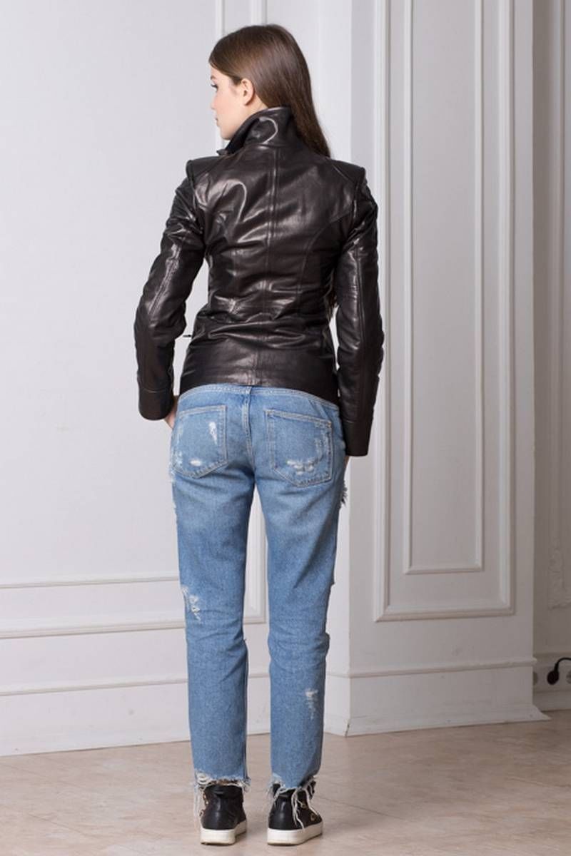 Женская куртка InterFino 32-2010 чёрный
