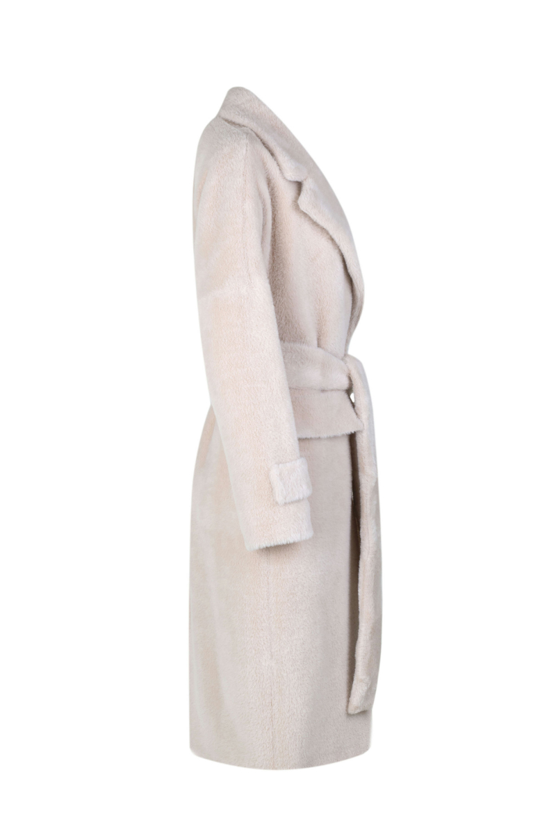 Женское пальто Elema 1-13052-1-164 пудра