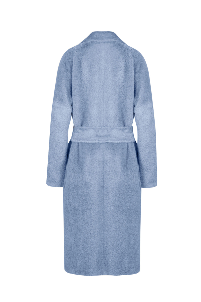Женское пальто Elema 1-13052-1-170 голубой