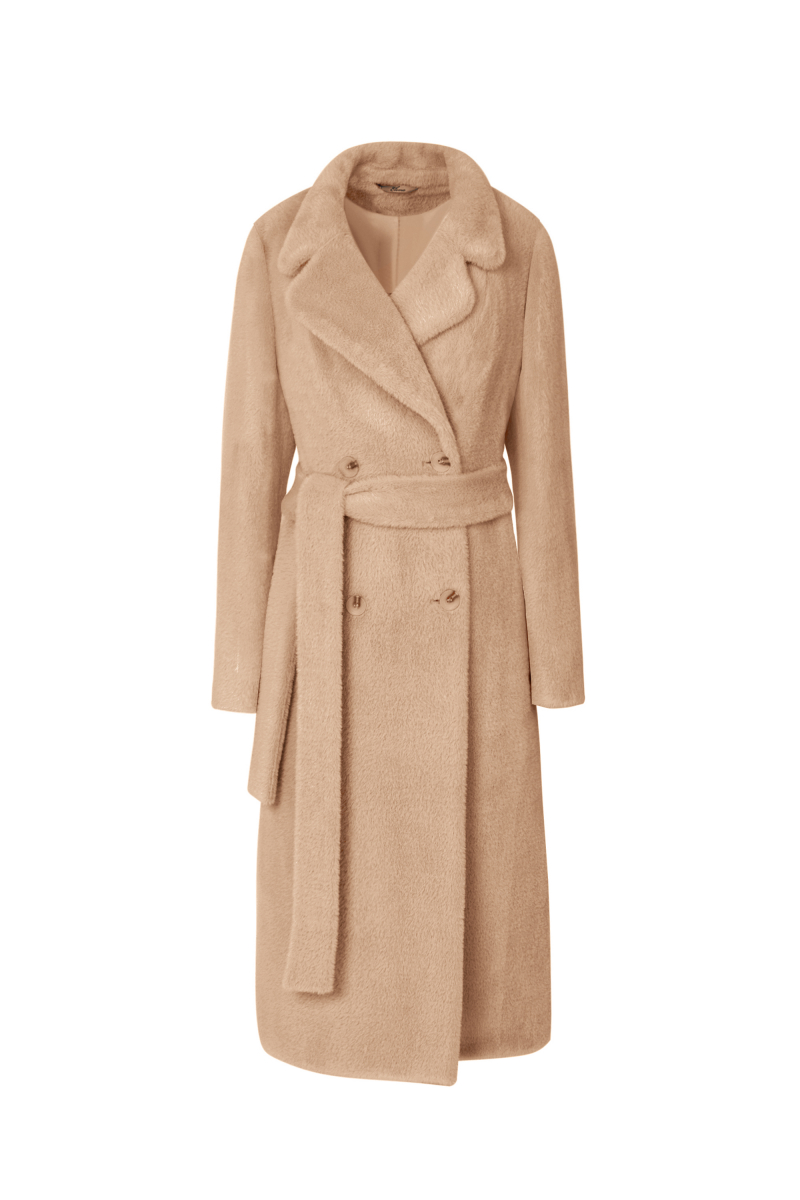 Женское пальто Elema 1-13053-1-164 бежевый