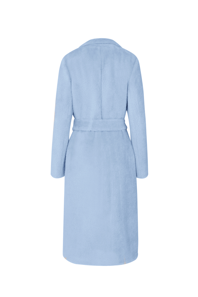 Женское пальто Elema 1-13053-1-164 голубой