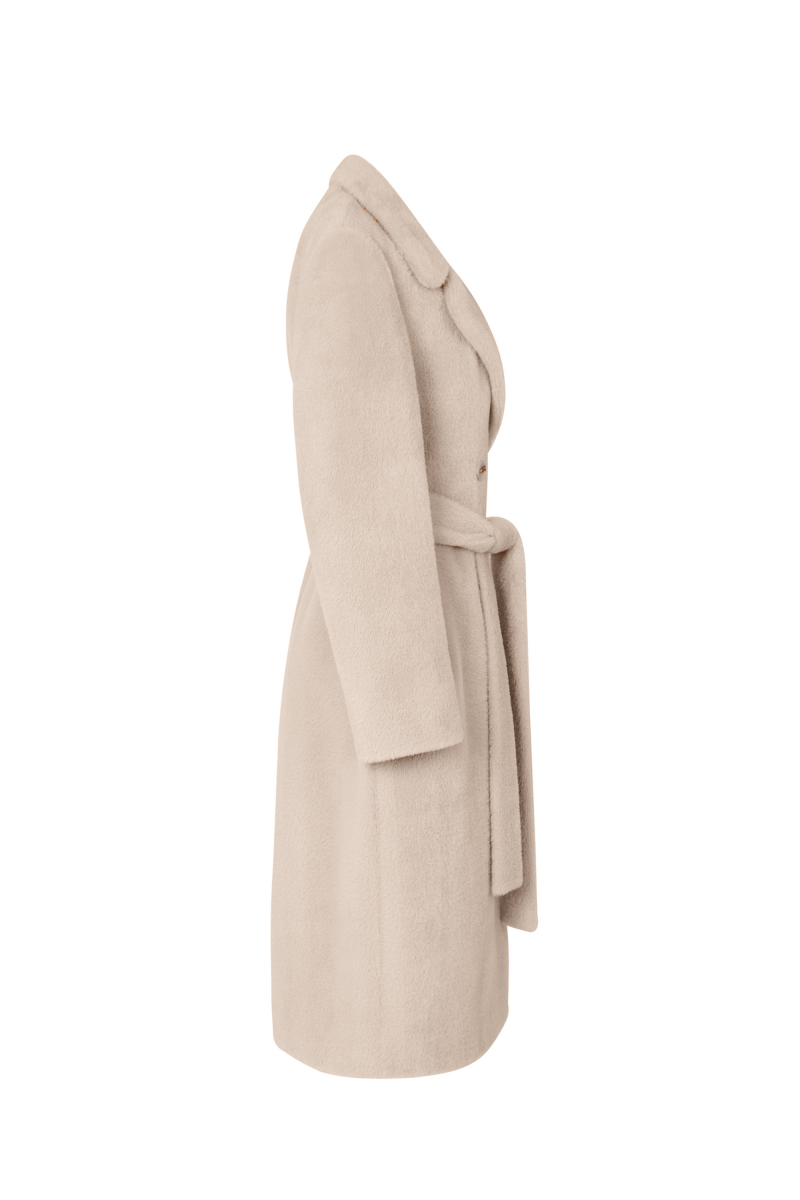 Женское пальто Elema 1-13053-1-164 пудра