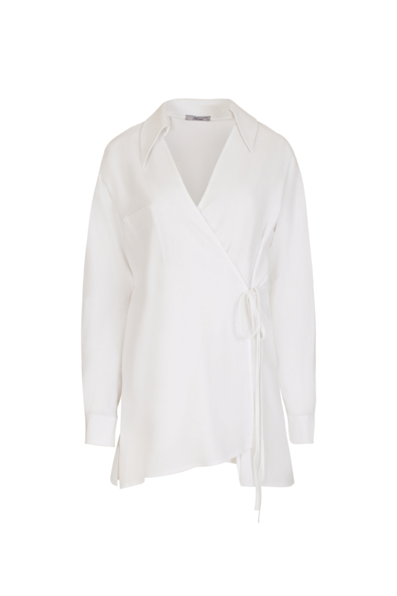 Блузы Elema 2К-12512-1-164 белый